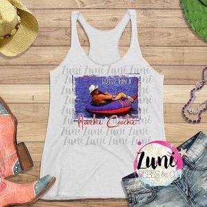 Hotter than a Hoochie Coochie summer tank top